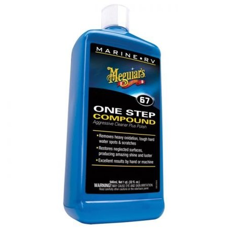 MEGUIARS WAX Use To Remove Moderate To Heavy Oxidation/ Scratches/ Stains And Tough Water Spots, Liquid M6732
